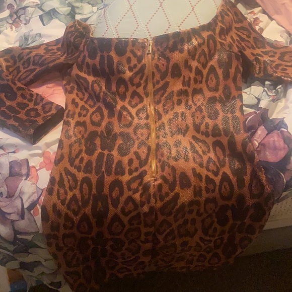 Fashion nova leopard print dress - Picture 2 of 3
